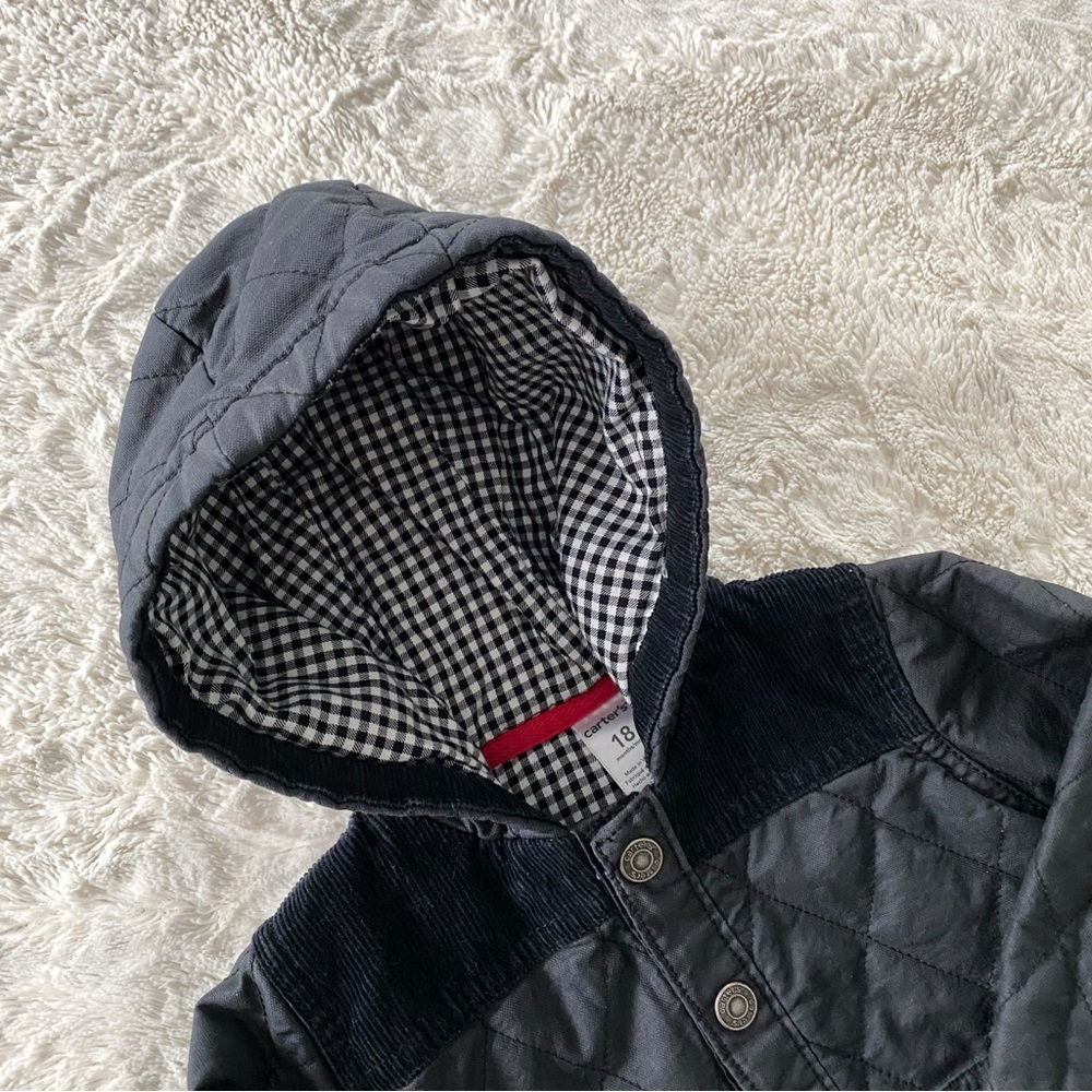 carters • toddler quilted lightweight jacket | 18 months